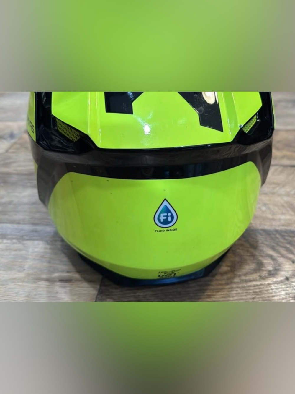 Fox Racing Youth Large (51-52) Full-Face Helmet in Hi-Vis Yellow - Picture 5 of 6